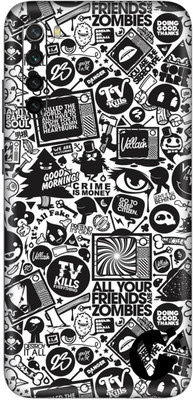 wrap craft REDMI NOTE 8 Mobile Skin(Multicolor)