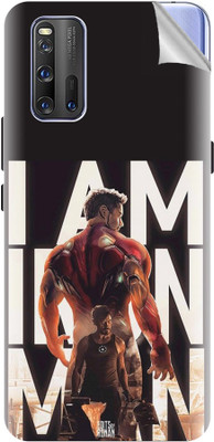 Snooky vivo iQOO3 5G Mobile Skin(Black)
