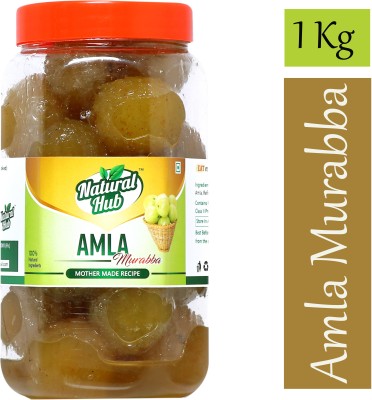 Natural Hub Mother Made Real Organic Amla Murabba(1000 g)