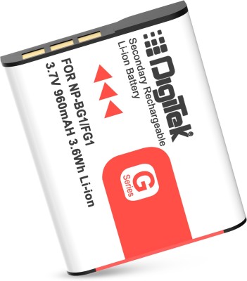 DIGITEK NP-BG1 Lithium ion rechargeable battery for sony cyber shot digital camera | Compatibility - W80, W100, W130. W70, W30, and W55 (NP-BG1)  Battery