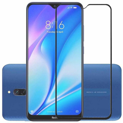 TINGTONG Edge To Edge Tempered Glass for Redmi 8A Dual(Pack of 1)
