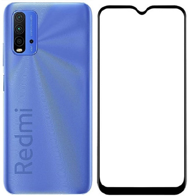 Cell-loid Edge To Edge Tempered Glass for Redmi 9 Power, Poco M3, Mi 9A, Mi 9 Prime, Poco C3, Poco M2(Pack of 1)