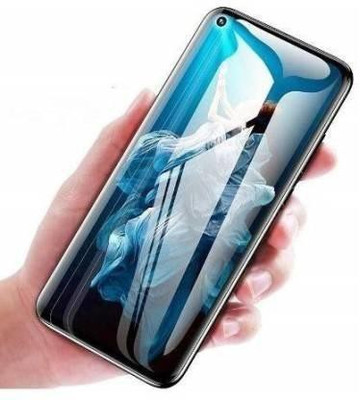 BRENZZ Edge To Edge Tempered Glass for Realme 8 PRO(Pack of 1)