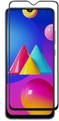 Bodoma Edge To Edge Tempered Glass for Samsung Galaxy M02s(Pack of 1)