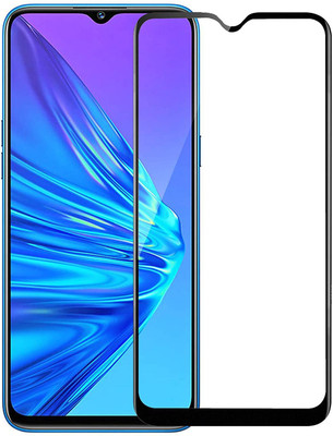 TINGTONG Edge To Edge Tempered Glass for Realme 5(Pack of 1)