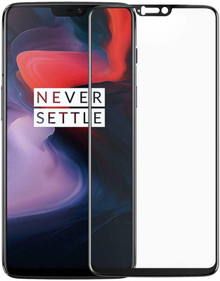 Slugabed Edge To Edge Tempered Glass for OnePlus 6(Pack of 1)