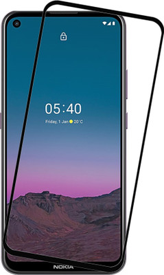 Gorilion Edge To Edge Tempered Glass for Nokia 5.4(Pack of 1)