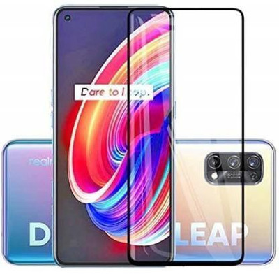 BRENZZ Edge To Edge Tempered Glass for Realme 8 PRO(Pack of 1)