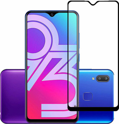 TINGTONG Edge To Edge Tempered Glass for Vivo Y93(Pack of 1)