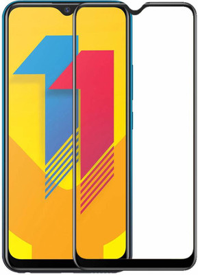 Slugabed Edge To Edge Tempered Glass for Vivo Y11(Pack of 1)