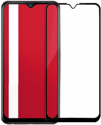 TINGTONG Edge To Edge Tempered Glass for Vivo U10(Pack of 1)