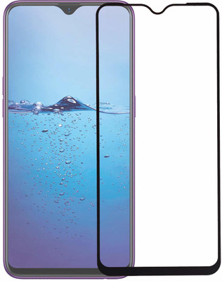 TINGTONG Edge To Edge Tempered Glass for Oppo F9(Pack of 1)