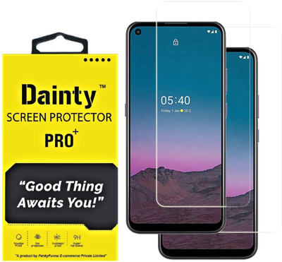 Dainty Tempered Glass Guard for Nokia 5.4(Pack of 2)