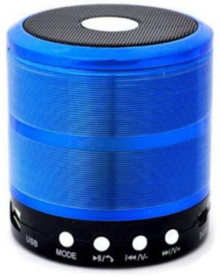 GLARIXA Good Quality Wireless Speaker Ws-887 5 W Bluetooth Speaker(Blue, Stereo Channel)