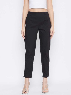 JAIPUR RAJWADA Slim Fit Women Black Trousers