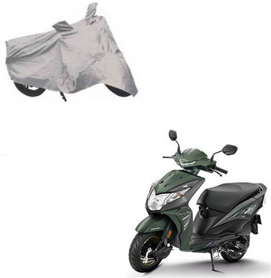 Balaji Traders Waterproof Two Wheeler Cover for Honda(Deo, Silver)