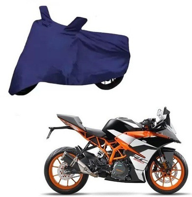 Balaji Traders Waterproof Two Wheeler Cover for KTM(RC 390, Blue)