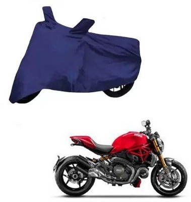 Balaji Traders Waterproof Two Wheeler Cover for Ducati(Hyperstrada, Blue)