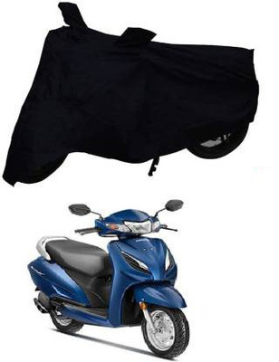 Love Me Waterproof Two Wheeler Cover for Honda(Activa 5G, Black)