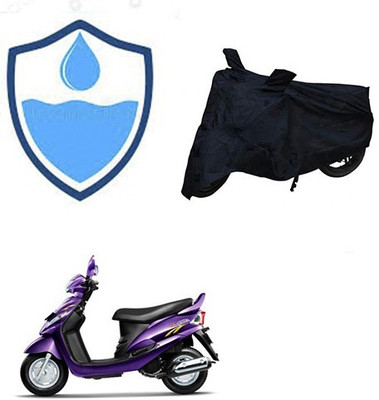 RPSENTTERPR Waterproof Two Wheeler Cover for Mahindra(Rodeo RZ, Black)