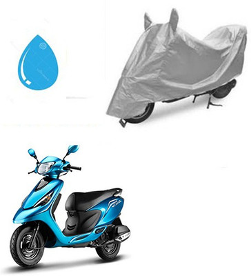 Atulit enterprises Waterproof Two Wheeler Cover for TVS(Zest, Silver)