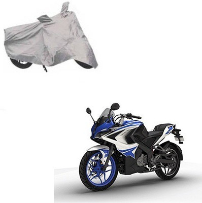 Balaji Traders Waterproof Two Wheeler Cover for Bajaj(Pulsar AS 150, Silver)