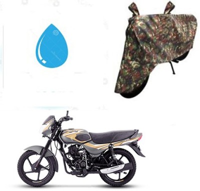 HYBRIDS COLLECTION Waterproof Two Wheeler Cover for Bajaj(CT100, Multicolor)