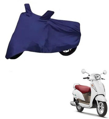 Balaji Traders Waterproof Two Wheeler Cover for Suzuki(Access, Blue)
