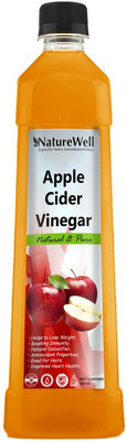 Naturewell Raw Apple Cider Vinegar with Mother for Weight Loss Vinegar (REGE) Ultra Vinegar(500 ml)