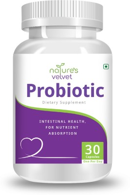 Natures Velvet Lifecare Probiotic 2 Billion cfu 30capsules(3 x 10 No)