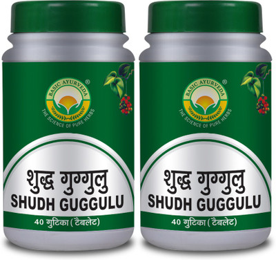 Basic Ayurveda Sudh Guggulu(Pack of 2, 80 Tablets)