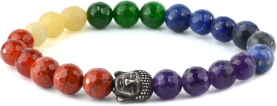 CRYSTU Stone Beads, Crystal, Quartz, Lapis Lazuli Bracelet