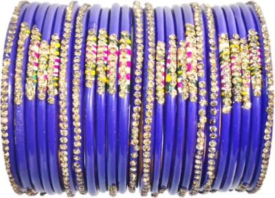 555 BABA LAHTHI Lac Bangle Set(Pack of 24)