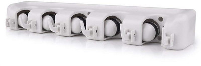 NMS TRADERS Multicolor Plastic Broom Holder(5 Holders)