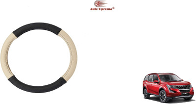Auto Oprema Steering Cover For Fiat 500(Black, Beige, Leather)