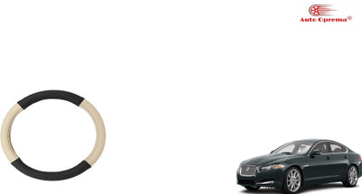 Auto Oprema Steering Cover For Jaguar XFR(Black, Beige, Leather)