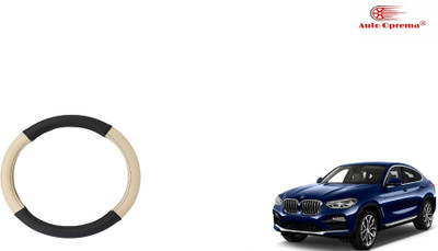 Auto Oprema Steering Cover For BMW X4(Black, Beige, Leather)