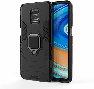 Mystry Box Back Cover for Xiaomi Redmi Note 9(Black, Pack of: 1)