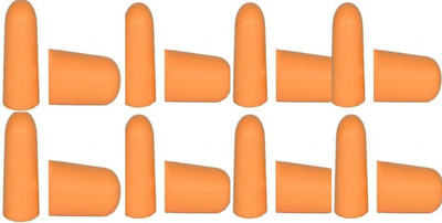 VIAGGI Hearing Protection Ear Plug Set of 4(8 pairs ear plugs) Ear Plug(Orange)