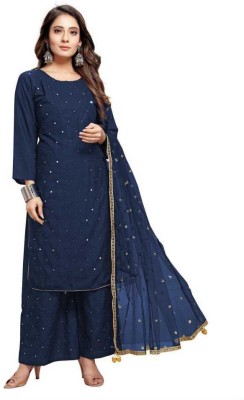 KASHHTBHANJAN ENTERPRISE Women Kurta Palazzo Dupatta Set