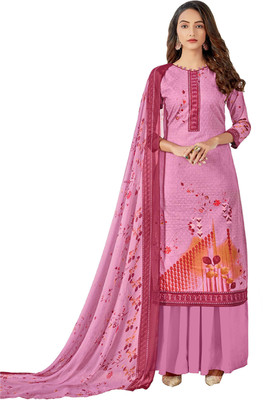 BKRKJ Pure Cotton Printed Salwar Suit Material
