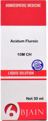 Bjain Acidum Fluroic 10M CH Dilution(30 ml)