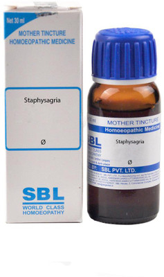 SBL Staphysagria Q Mother Tincture(4 x 30 ml)