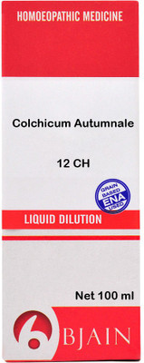 Bjain Colchicum Autumnale 12 CH Dilution(100 ml)