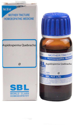 SBL Aspidosperma Quebracho Q Mother Tincture(5 x 30 ml)