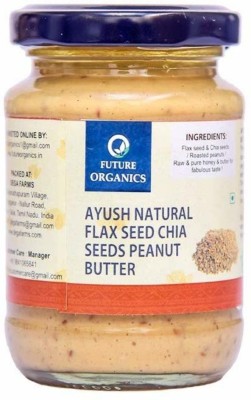 Future Organics FO - Ayush Natural flex Seed chia Seed Peanut Butter 160 g