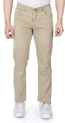 Mr Fashion Regular Men Beige Jeans