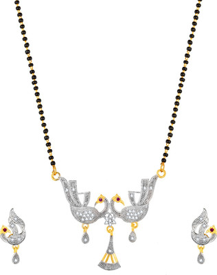 anjni creation Alloy Gold Jewellery Set(Pack of 1)