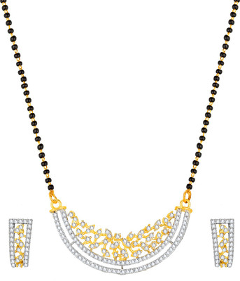 anjni creation Alloy Gold Jewellery Set(Pack of 1)