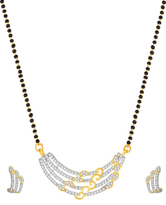 anjni creation Alloy Gold Jewellery Set(Pack of 1)